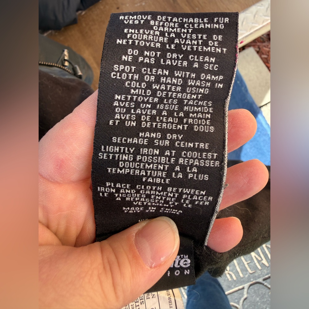 SAM. Rabbit fur lined jacket - Picture 7 of 16